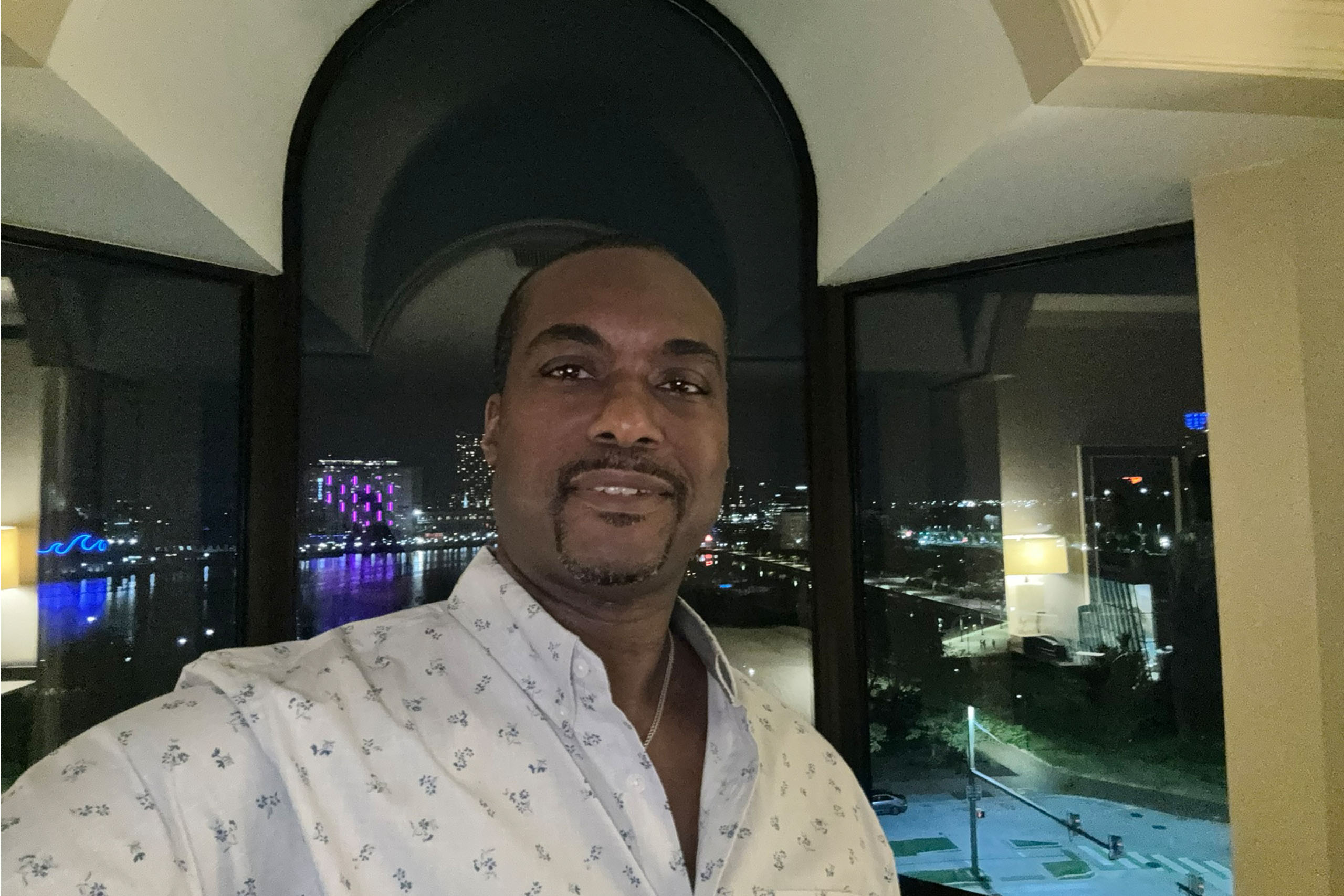 Executive Portrait media moment with Max Fortune